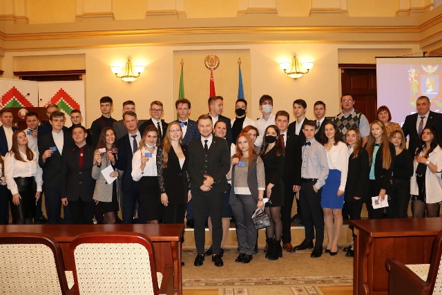 БРСМ Заседание молодежной палаты Витебска